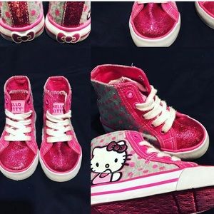 Hello kitty high top sneakers